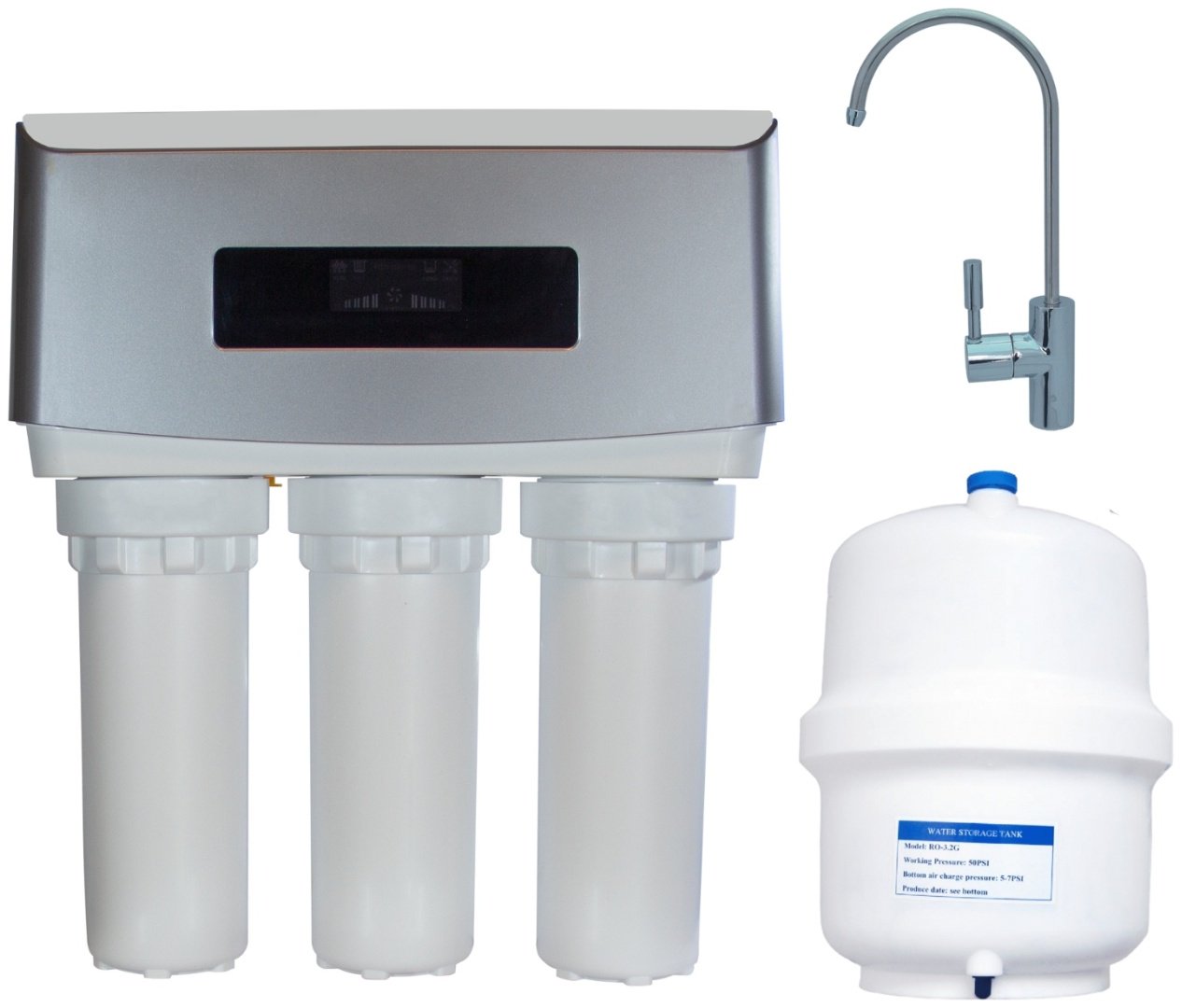 Система обратного осмоса NatureWater RO75-CO3, степеней очистки: 5