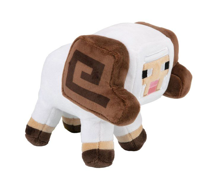 Мягкая игрушка Minecraft  Horned Sheep 15см купить,NaN
