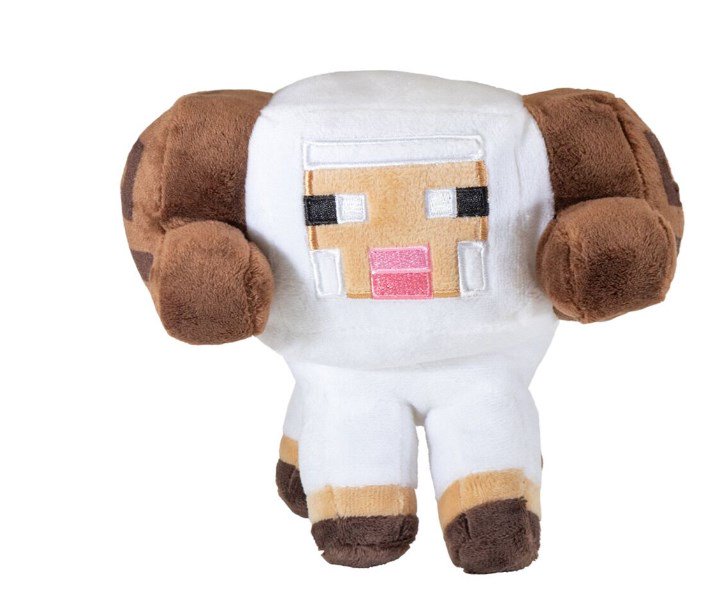 Мягкая игрушка Minecraft  Horned Sheep 15см купить,NaN