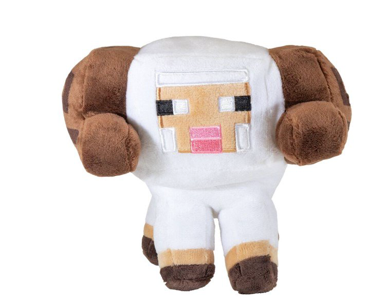 Мягкая игрушка Minecraft  Horned Sheep 15см купить,NaN