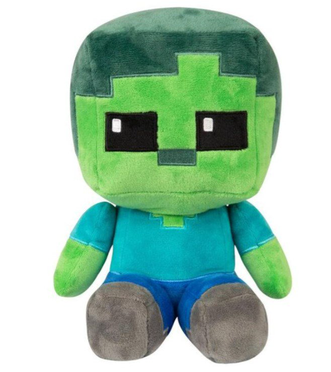 Мягкая игрушка Minecraft  Zombie 22см купить,NaN
