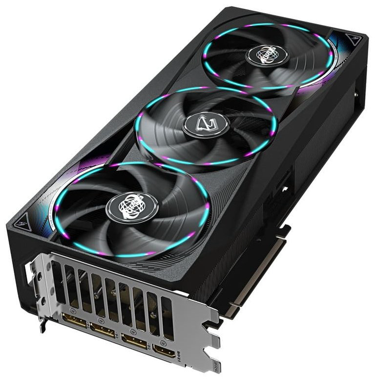 Видеокарта GIGABYTE RTX 5070 AORUS MASTER 12G, GV-N5070AORUS M-12GD 12 Гб купить,618503