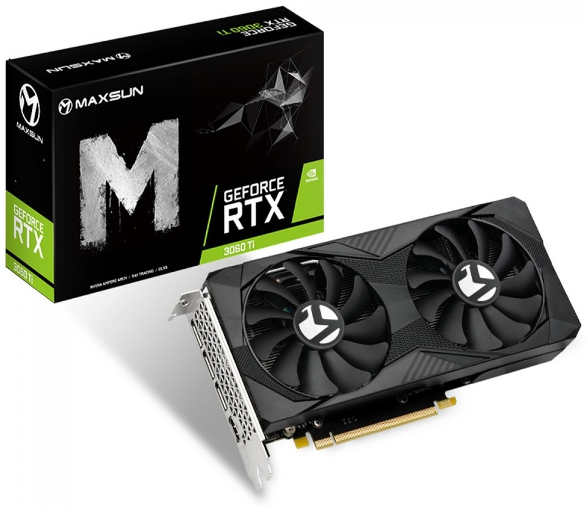 Видеокарта MAXSUN RTX 3060 Ti Master 8 Гб купить,NaN