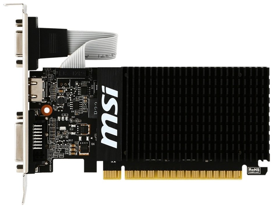 Видеокарта MSI GeForce GT 710 2GD3H LP 2GB BOX