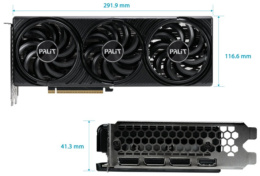 Видеокарта Palit GeForce RTX 5070 Infinity 3 (NE75070019K9-GB2050S) 12 Гб - ForteMarket Видеокарта Palit GeForce RTX 5070 Infinity 3 (NE75070019K9-GB2050S) 12 Гб купить,NaN