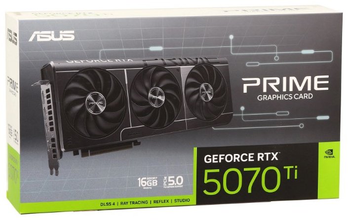 Видеокарта ASUS RTX 5070 Ti Prime/PRIME-RTX5070TI-16G 16 Гб купить,NaN