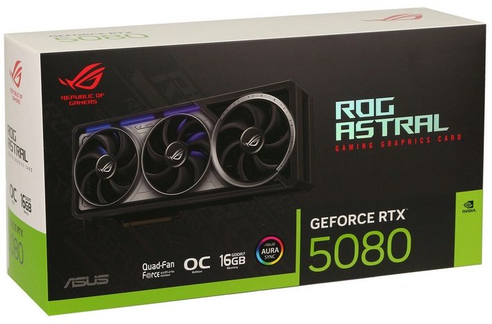 Видеокарта ASUS RTX 5080 ROG Astral/ROG-ASTRAL-RTX5080-O16G-GAMING 16 Гб - ForteMarket Видеокарта ASUS RTX 5080 ROG Astral/ROG-ASTRAL-RTX5080-O16G-GAMING 16 Гб купить,1178509