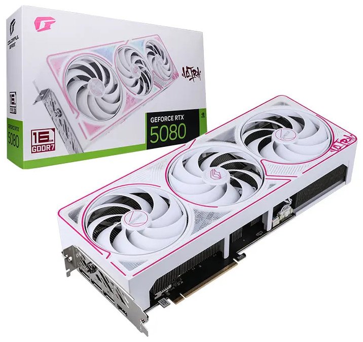 Видеокарта Colorful GeForce RTX5080 Ultra W OC16GB 16 Гб купить,NaN