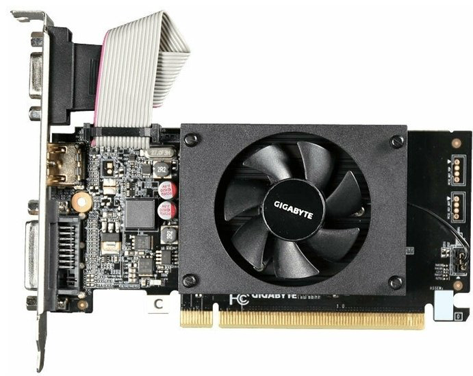 Видеокарта GIGABYTE GeForce GT 710 GV-N710D3-2GL 2GB - ForteMarket Видеокарта GIGABYTE GeForce GT 710 GV-N710D3-2GL 2GB купить,NaN