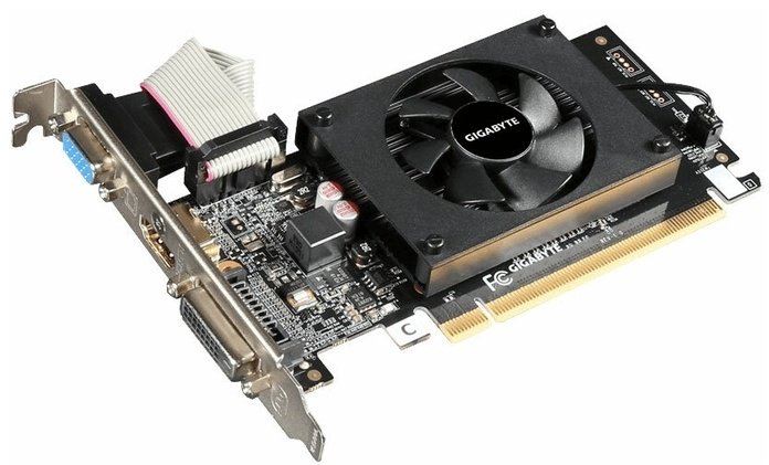 Видеокарта GIGABYTE GeForce GT 710 GV-N710D3-2GL 2GB - ForteMarket Видеокарта GIGABYTE GeForce GT 710 GV-N710D3-2GL 2GB купить,NaN