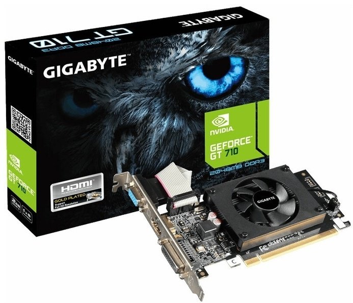 Видеокарта GIGABYTE GeForce GT 710 GV-N710D3-2GL 2GB - ForteMarket Видеокарта GIGABYTE GeForce GT 710 GV-N710D3-2GL 2GB купить,NaN