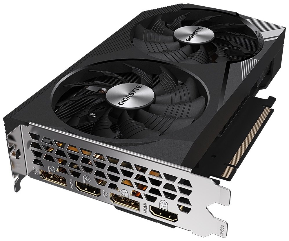 Видеокарта GIGABYTE GeForce RTX 3060 WINDFORCE OC GV-N3060WF2OC-12GD 12 Гб