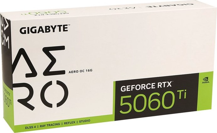 Видеокарта GIGABYTE RTX 5060 Ti Aero OC (GV-N506TAERO OC-16GD) 16 Гб купить,NaN