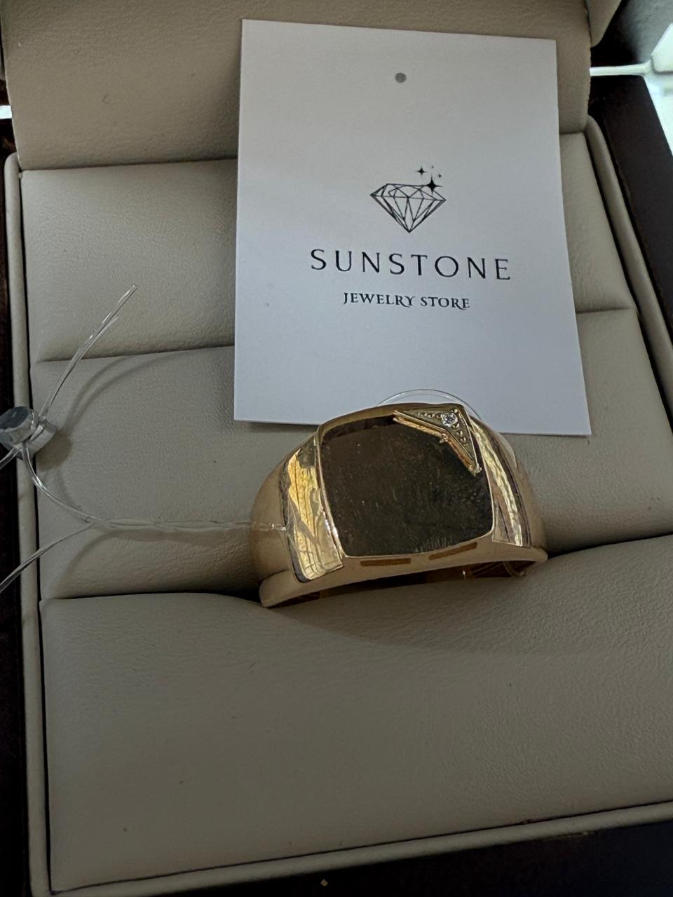 Кольцо Sunstone S333 золото 4.50гр 20р купить,420000