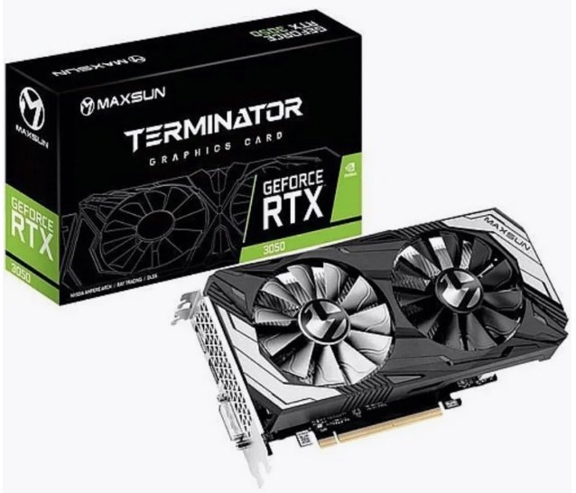 Видеокарта MAXSUN RTX 3050 Terminator 6 Гб купить,NaN