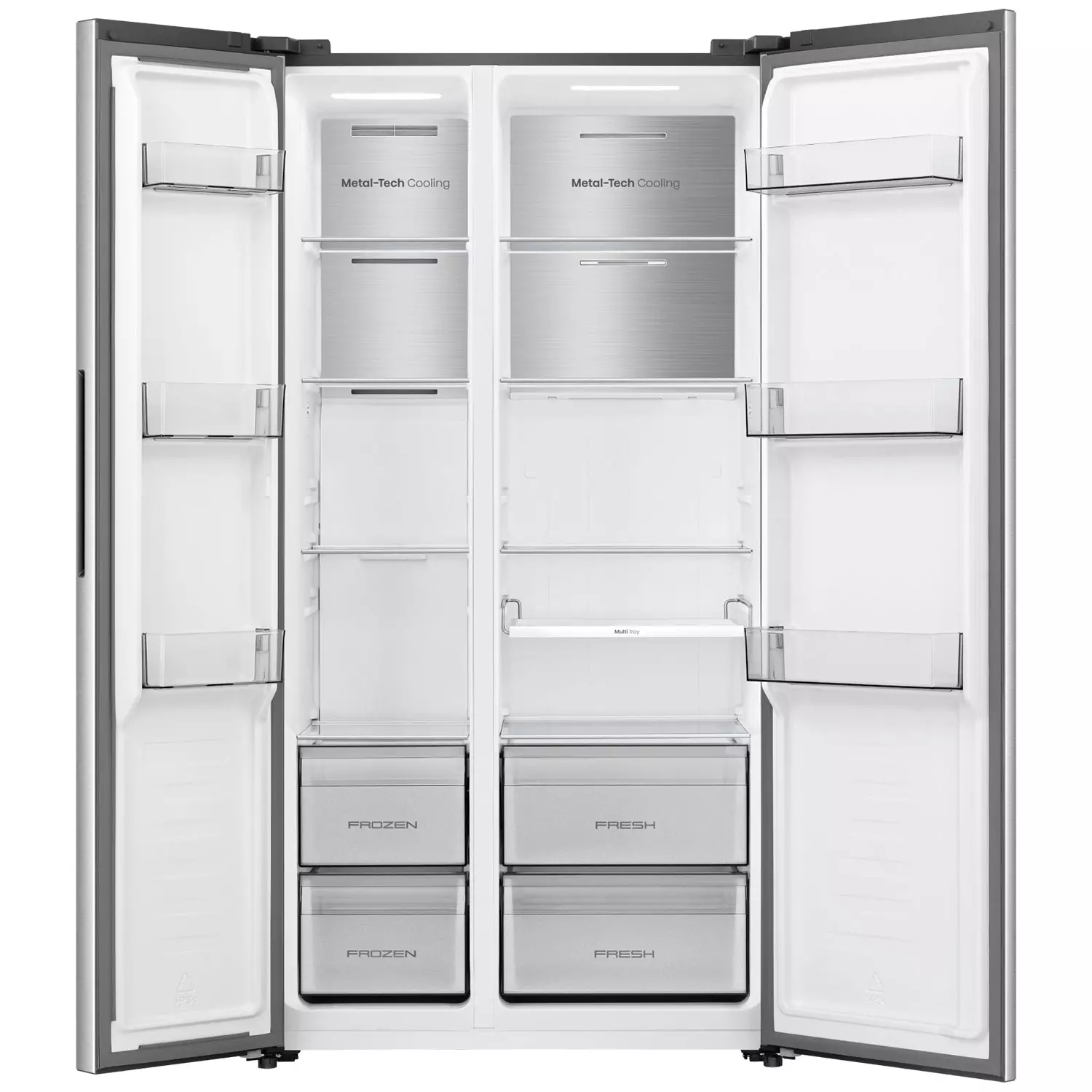 Холодильник Hisense RS3P538NAIE Silver