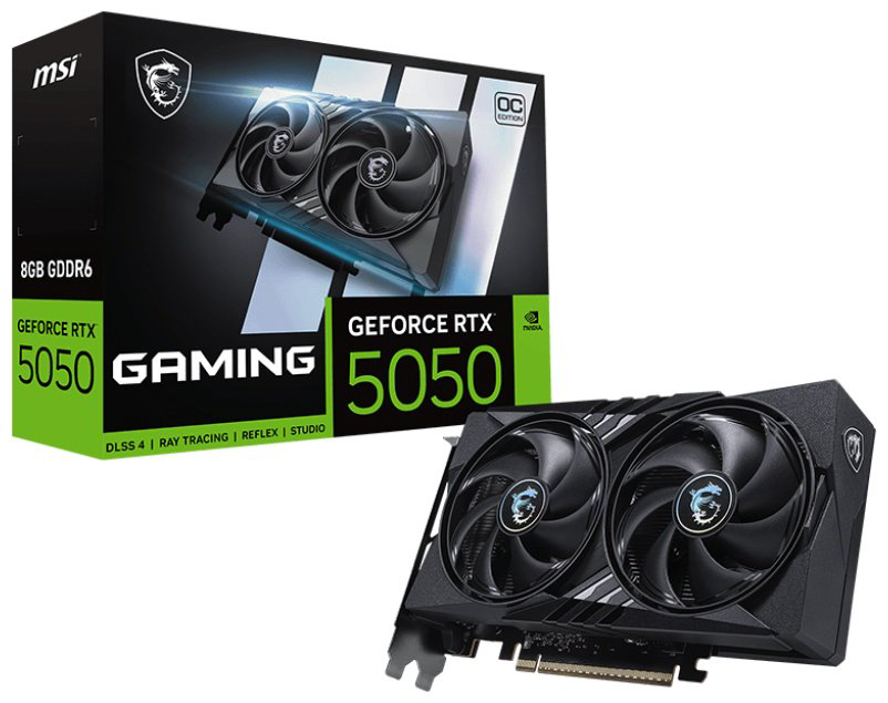 Видеокарта MSI RTX 5050 8G GAMING OC 8 Гб