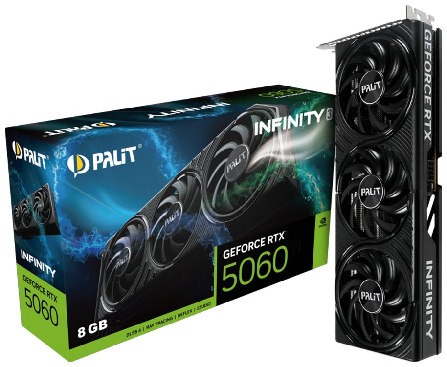 Видеокарта Palit NE75060019P1-GB2063S 8 Гб купить,NaN