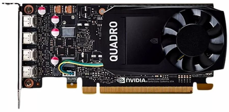 Видеокарта PNY PNY QUADRO P1000 V2 4GB GDDR5 (VCQP1000V2-SB) 4 Гб купить,NaN