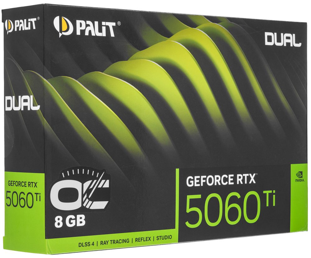 Видеокарта Palit Palit GeForce RTX 5060 Ti Dual OC 8 Гб - ForteMarket Видеокарта Palit Palit GeForce RTX 5060 Ti Dual OC 8 Гб купить,309990