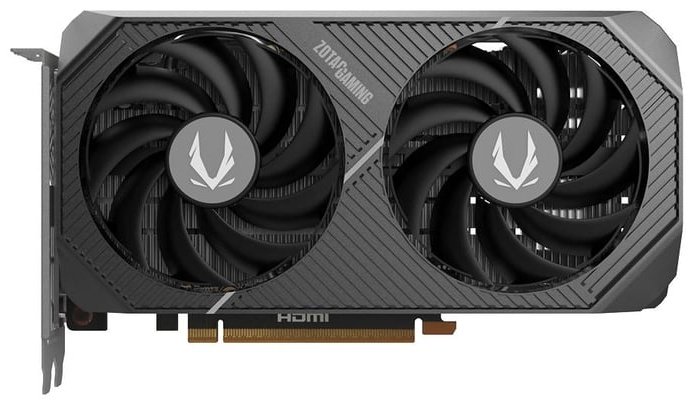 Видеокарта ZOTAC GAMING GeForce RTX 5060 Twin Edge ZT-B50600E-10M 8 Гб