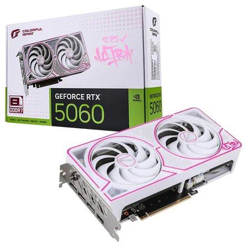 Видеокарта Colorful iGame GeForce RTX 5060 Ultra W DUO OC 8GB-V GDDR7 8 Гб купить,NaN