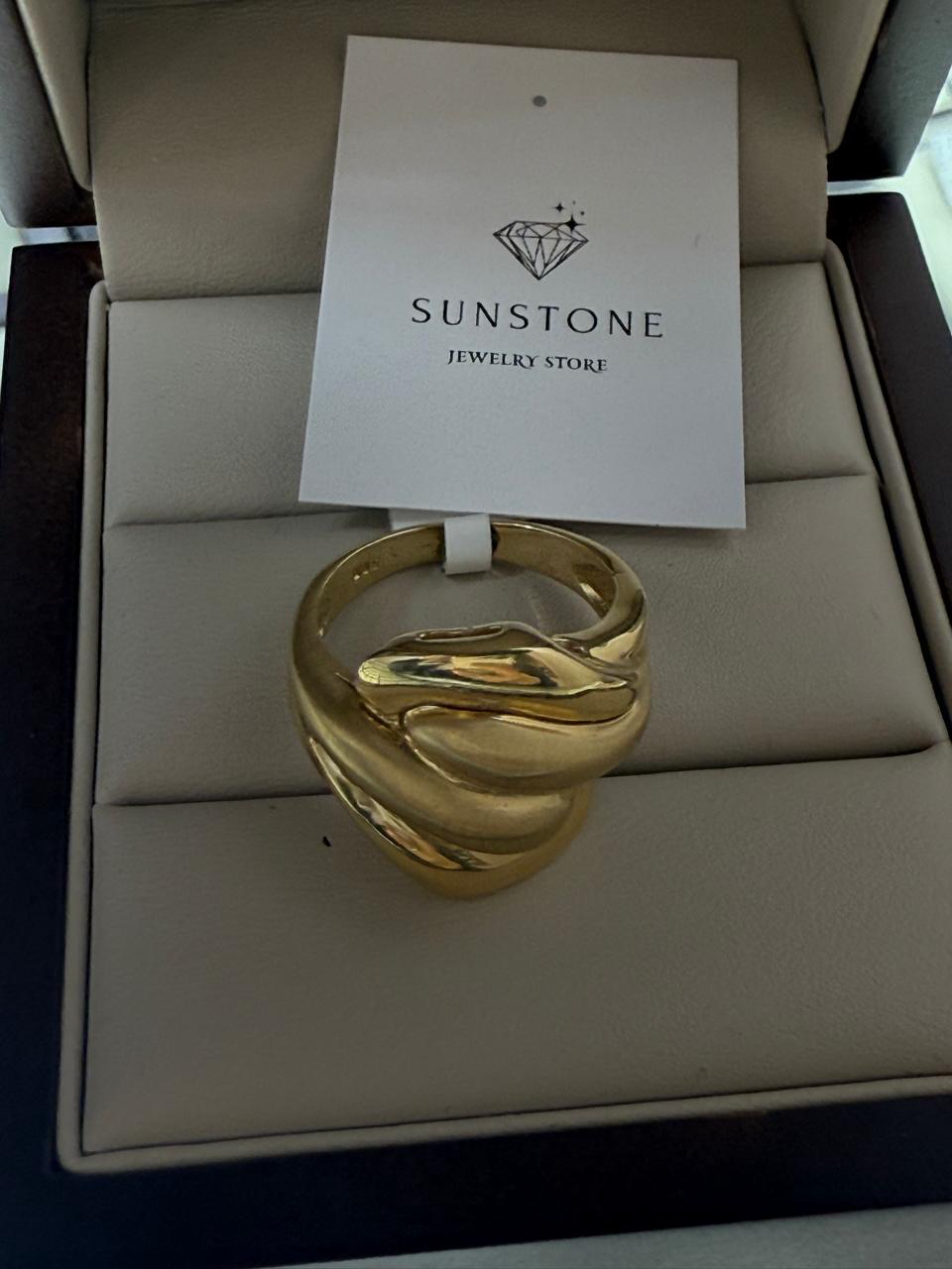 Кольцо Sunstone S329 золото 8.00гр 18р купить,620000