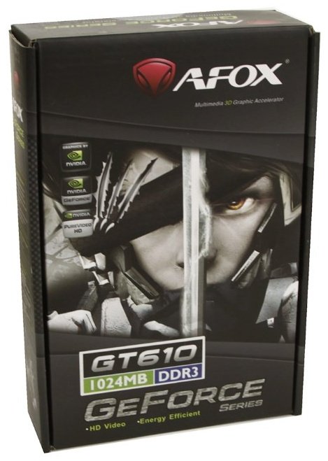 Видеокарта AFOX Afox GT 610/AF610-1024D3L7-V6 1 Гб