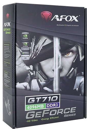Видеокарта AFOX GT 710 AF710-4096D3L7-V1 4 Гб купить,NaN