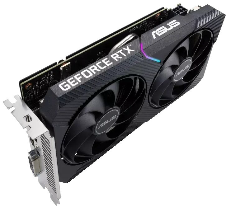Видеокарта ASUS DUAL-RTX3050-O8G-V2 8 Гб купить,241139