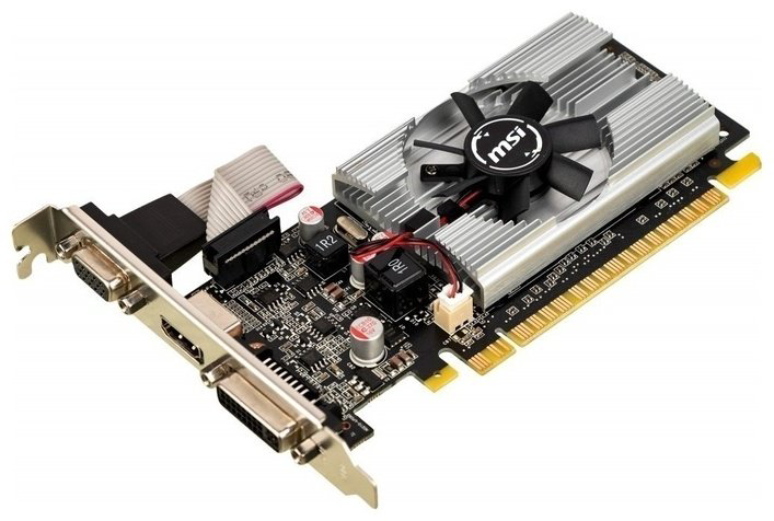 Видеокарта MSI GeForce 210 LP N210-1GD3/LP 1GB купить,NaN