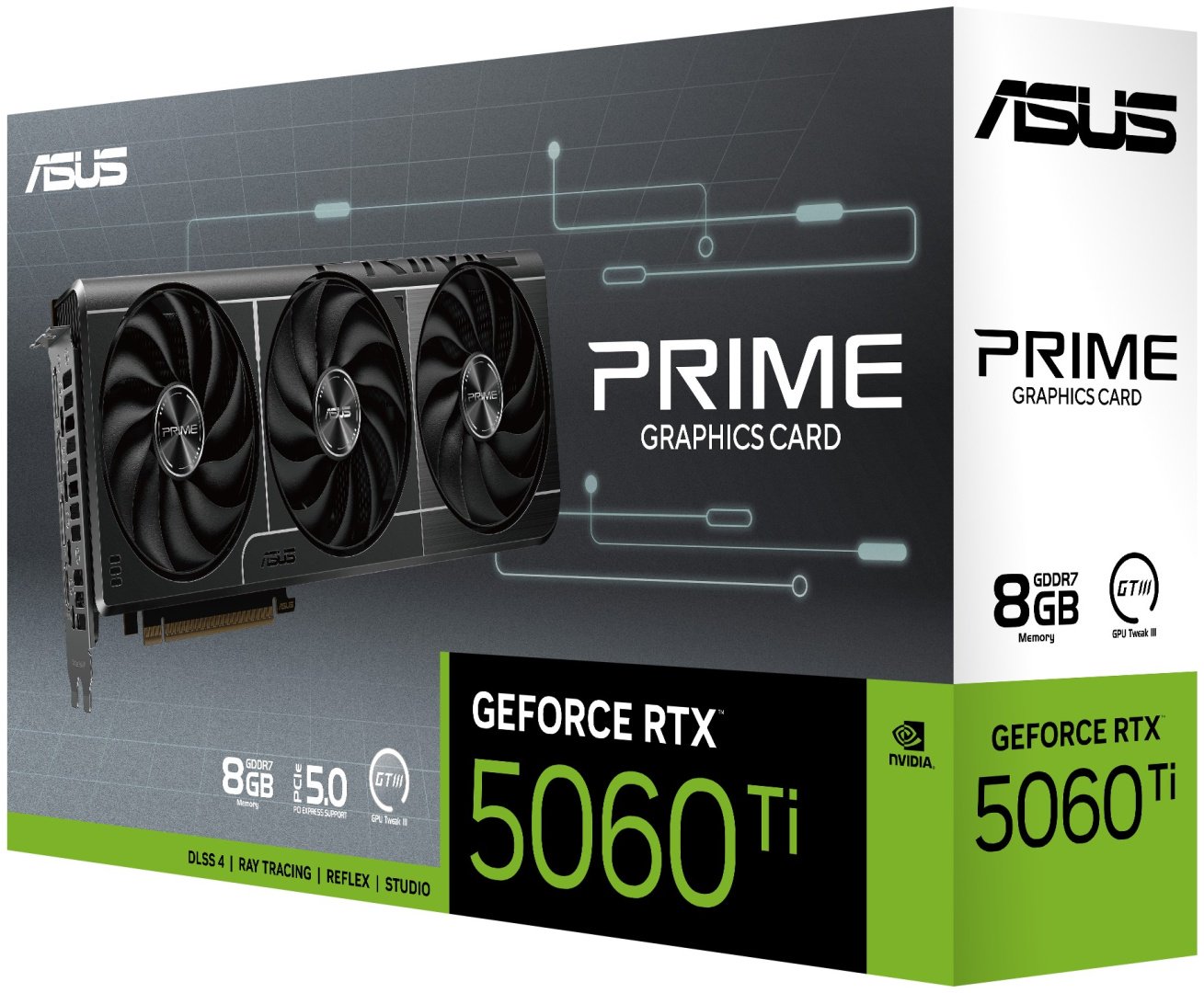 Видеокарта ASUS RTX 5060 Ti Prime 8GB PRIME-RTX5060TI-8G 8 Гб купить,NaN