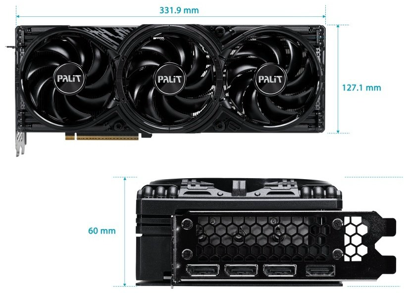 Видеокарта Palit RTX 5070 GAMINGPRO 12GB, NE75070019K9-GB2050A 12 Гб купить,NaN