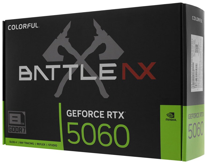 Видеокарта Colorful RTX 5060 Battle AX DUO 8GB-V 8 Гб купить,NaN