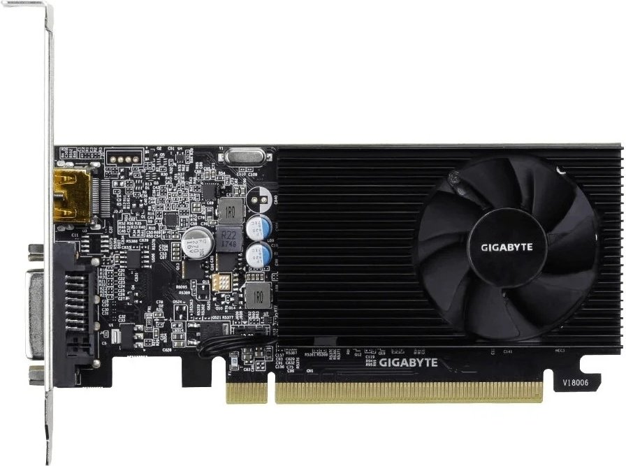 Видеокарта GIGABYTE GeForce GT 1030 Low Profile D4 2G GV-N1030D4-2GL 2Gb