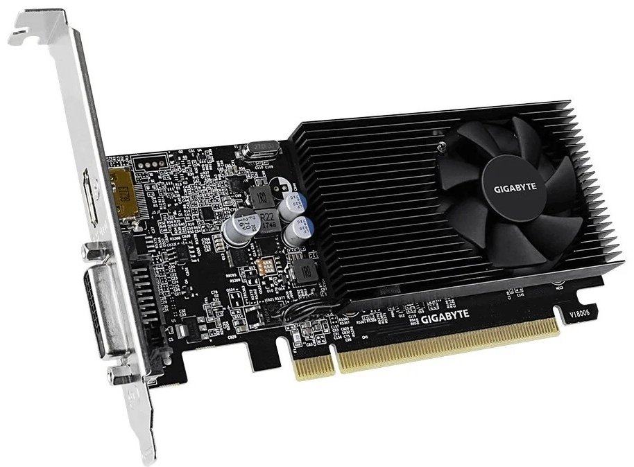 Видеокарта GIGABYTE GeForce GT 1030 Low Profile D4 2G GV-N1030D4-2GL 2Gb