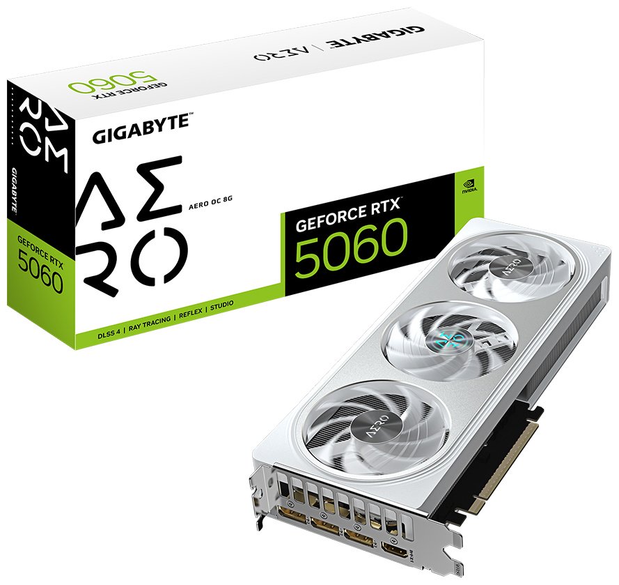 Видеокарта GIGABYTE GV-N5060AERO OC-8GD 8 Гб