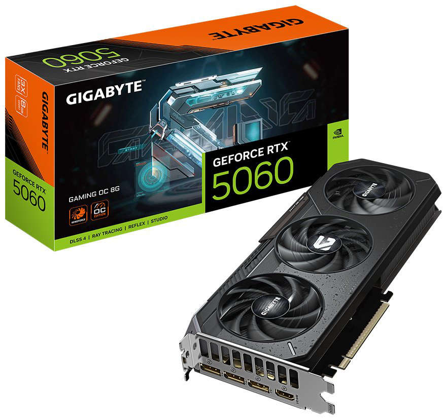 Видеокарта GIGABYTE GV-N5060GAMING OC-8GD 8 Гб купить,289490