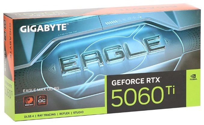 Видеокарта GIGABYTE RTX 5060 Ti Eagle Max OC (GV-N506TEAGLEMAX OC-8GD) 8 Гб купить,NaN