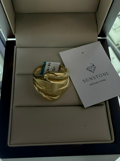 Кольцо Sunstone S327 золото 3.4гр 18р