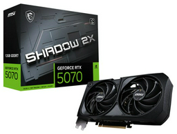 Видеокарта MSI Видеокарта MSI GeForce RTX 5070 12G SHADOW 2X 12 Гб