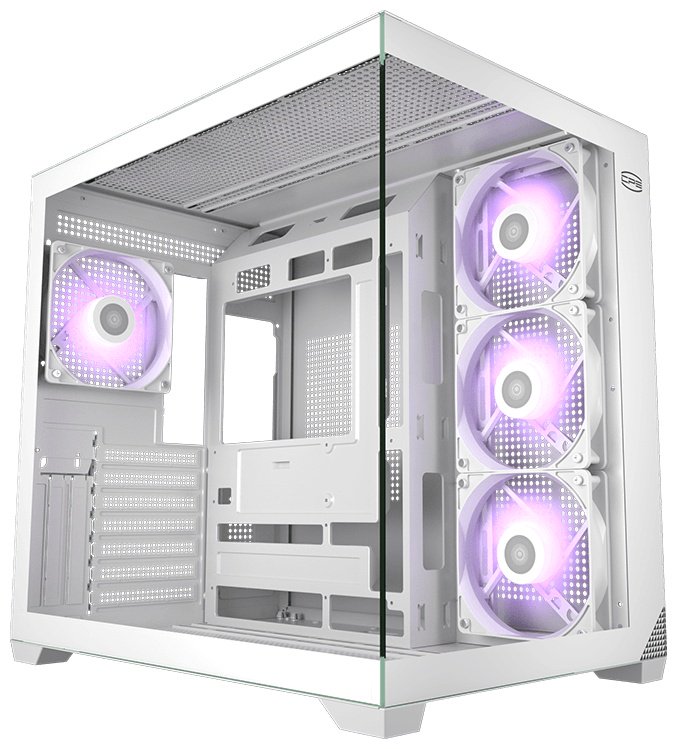 Корпус PCcooler C3T700 ARGB WH белый