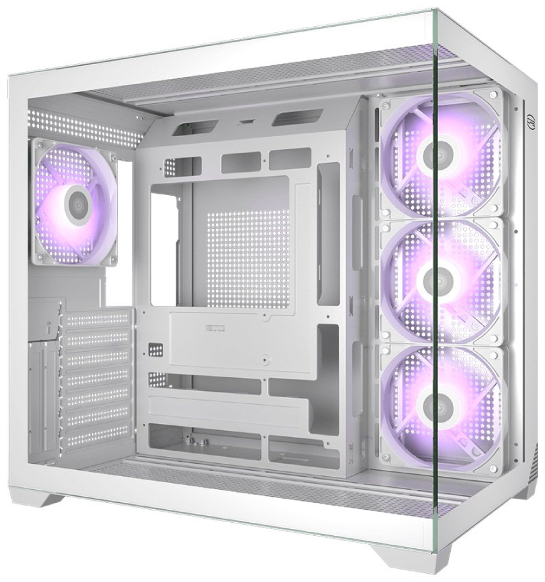 Корпус PCcooler C3T700 ARGB WH белый