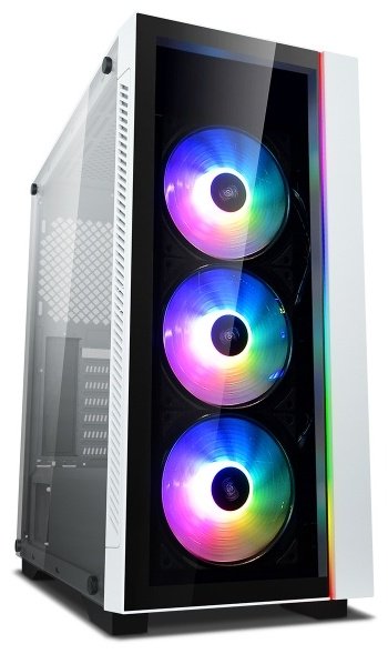 Корпус Deepcool Matrexx 55 V3 ADD-RGB WH 3F белый