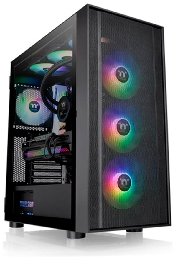 Корпус Thermaltake H570 TG ARGB CA-1T9-00M1WN-01 черный купить,NaN