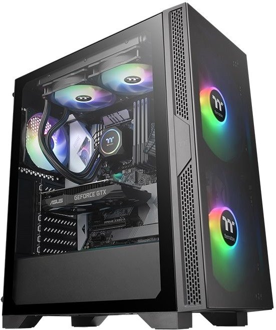 Корпус Thermaltake Versa T25 TG CA-1R5-00M1WN-00 черный - ForteMarket Корпус Thermaltake Versa T25 TG CA-1R5-00M1WN-00 черный купить,29563