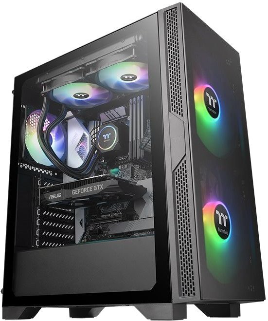 Корпус Thermaltake Versa T25 TG CA-1R5-00M1WN-00 черный - ForteMarket Корпус Thermaltake Versa T25 TG CA-1R5-00M1WN-00 черный купить,29563