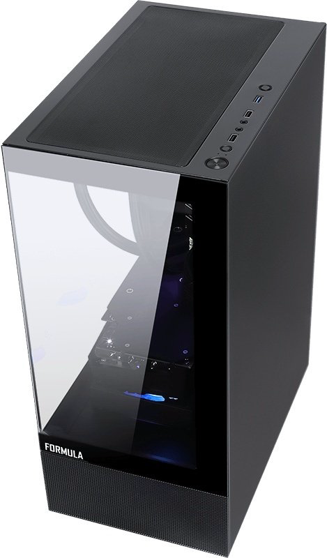 Корпус Formula CRYSTAL Z1+ черный - ForteMarket Корпус Formula CRYSTAL Z1+ черный купить,22524