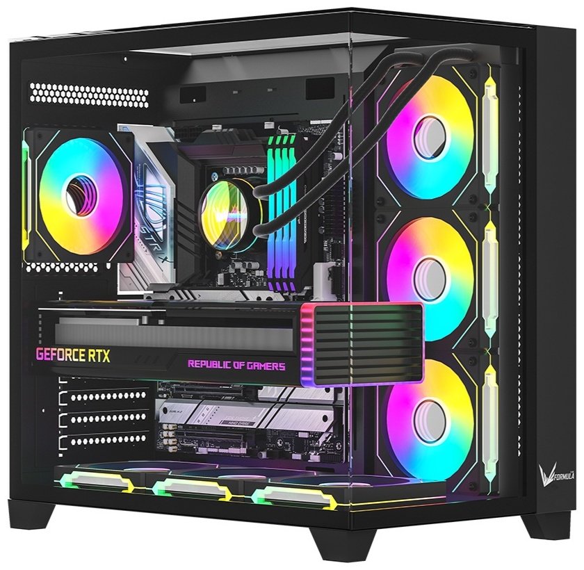 Корпус Formula V Crystal Z9 Floe черный купить,NaN