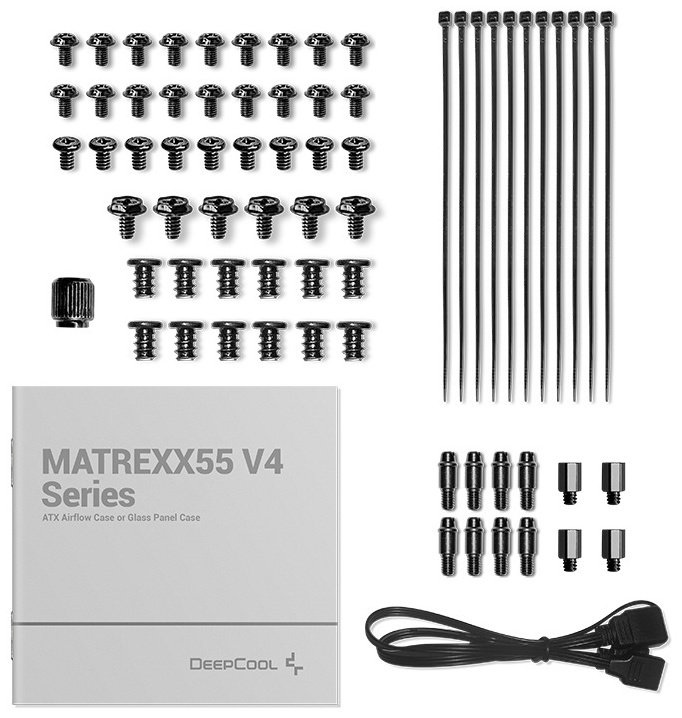 Корпус Deepcool MATREXX 55 MESH V4 черный купить,45696